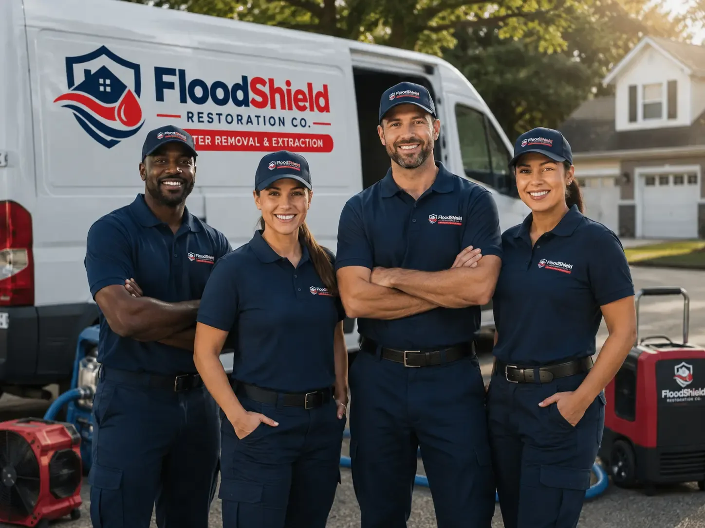 Flood Damage Restoration company in Ridgeville, IN