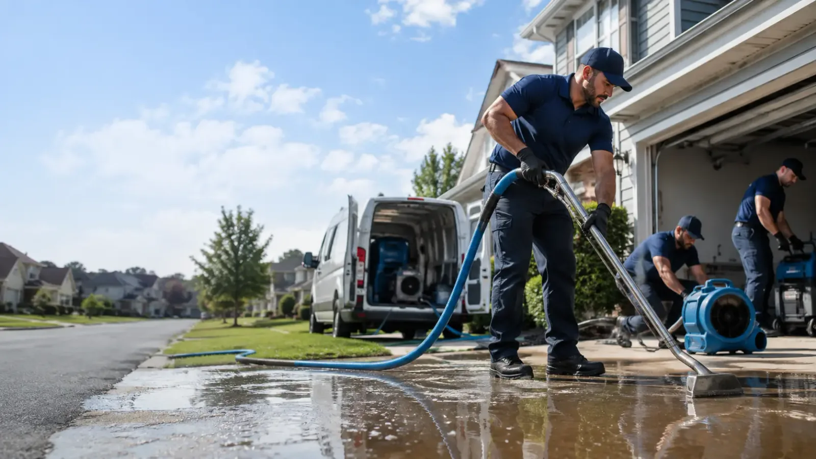 Flood Damage Restoration in Ridgeville, IN